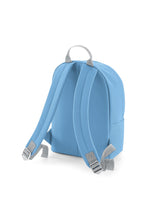 Load image into Gallery viewer, Mini Fashion Backpack - Sky Blue/Light Gray
