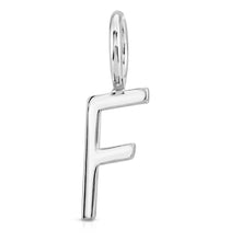 Load image into Gallery viewer, Silver Essential Letters Pendants