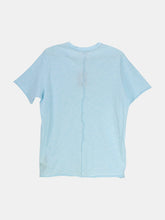 Load image into Gallery viewer, Good Man Brand Men&#39;s Blue Topaz Modern Shinjuku Stripe Vee Graphic T-Shirt