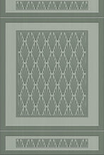 Load image into Gallery viewer, Eco-Friendly Art Deco Faux Panelling Wallpaper