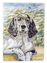Load image into Gallery viewer, 28 x 40 in. Polyester English Setter Patience  Flag Canvas House Size 2-Sided Heavyweight