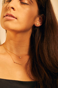 Stardust Opal Stud Earrings