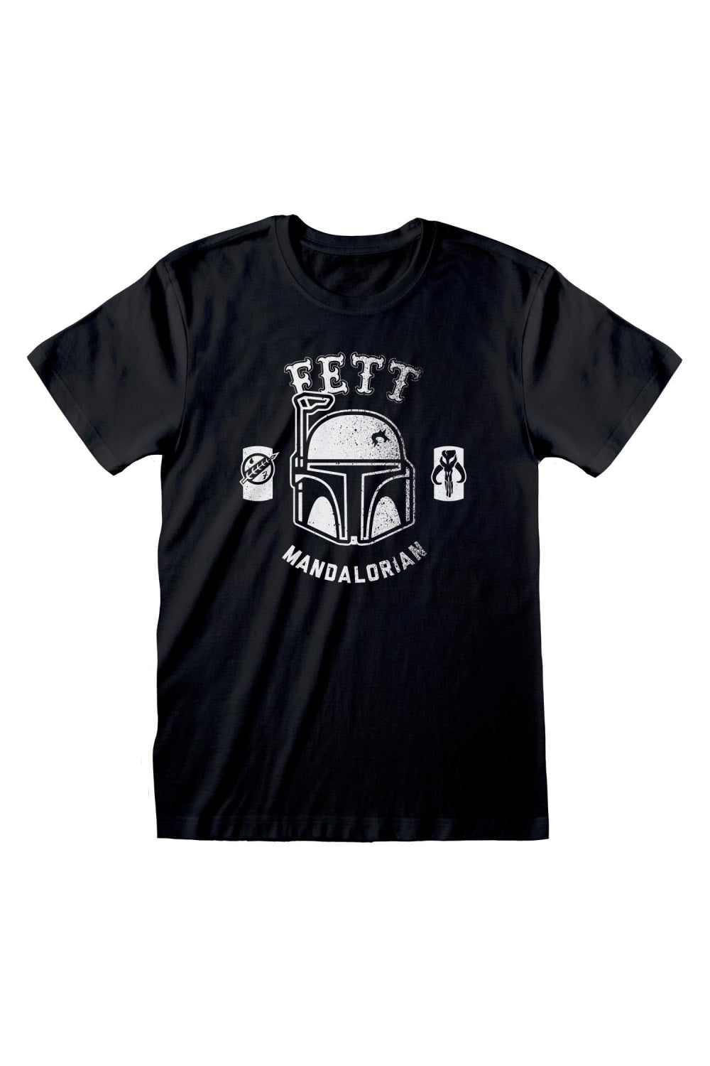 Star Wars: The Mandalorian Mens Boba Fett T-Shirt (Black)