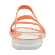 Load image into Gallery viewer, Womens/Ladies Swiftwater Slip On Sandals - Light Orange/White
