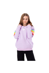 Girls Rainbow Script Hoodie