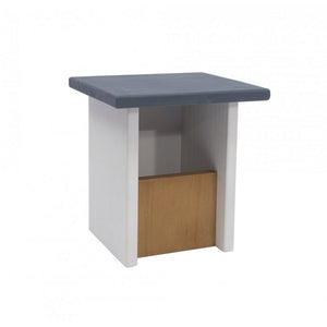 Henry Bell Elegance Open Front Nest Box (White/Gray) (One Size)