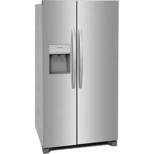 25.6 Cu. Ft. Black Side by Side Refrigerator