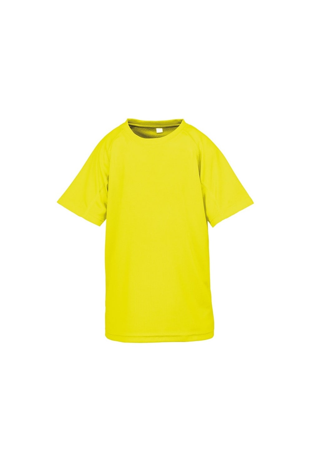 Spiro Chidlrens/Kids Impact Performance Aircool T-Shirt (Flo Yellow)