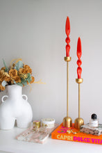 Load image into Gallery viewer, Taper Candle Set (Coral)