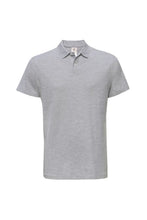 Load image into Gallery viewer, B&amp;C ID.001 Mens Short Sleeve Polo Shirt (Heather Gray)