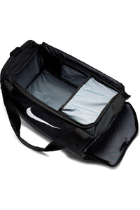 Nike Brasilia Duffle Bag (Black/White) (10.9in x 20in x 10.9in)