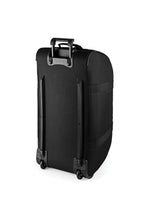 Load image into Gallery viewer, BagBase Classic Wheelie Holdall / Duffel Travel Bag (Black) (One Size)
