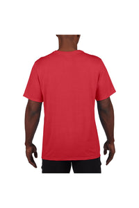Gildan Mens Core Performance Sports Short Sleeve T-Shirt (Red)
