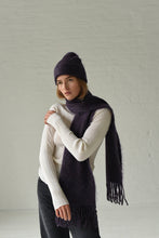 Load image into Gallery viewer, Brushed Mohair Beanie In Juniper