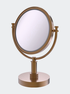 8 Inch Vanity Top Make-Up Mirror With Dotted Accents