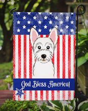 Load image into Gallery viewer, American Flag And Westie Garden Flag 2-Sided 2-Ply