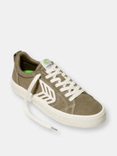 Load image into Gallery viewer, CATIBA PRO Skate Burnt Sand Suede and Canvas Contrast Thread Ivory Logo Sneaker Women
