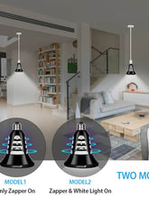 Load image into Gallery viewer, 2 in 1 Black Electronic Mosquito Bug Zapper E26/E27 LED Light Bulb Indoor Outdoor
