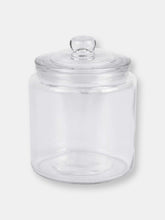 Load image into Gallery viewer, Renaissance Collection Small 1 Lt Glass Jar with Easy Grab Knob Handles, Clear