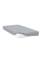 Load image into Gallery viewer, Belledorm Cotton Extra Deep Fitted Sheet (Cloud Grey) (Full) (UK - Double)