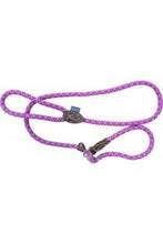 Load image into Gallery viewer, Hemm &amp; Boo Sliplead Dog Rope (Purple/Mint) (60in)