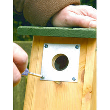 Load image into Gallery viewer, C J Nest Box Plates (Metal) (1.2in)