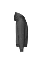 Load image into Gallery viewer, Fruit of the Loom Mens Hooded Sweatshirt (Dark Grey Heather)