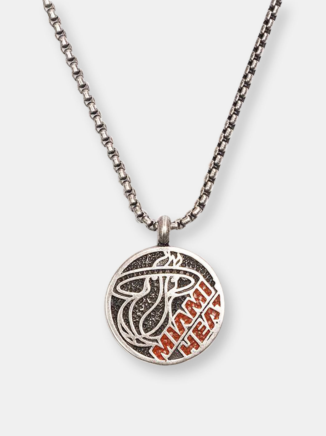 Miami Heat Pendant Necklace