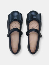 Load image into Gallery viewer, Navy Ballet Flat Shoes