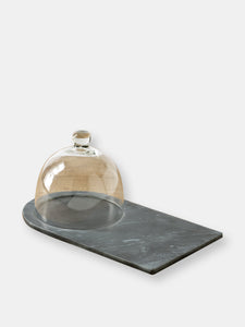 Piedmont Slate Cheese Board With Cloche
