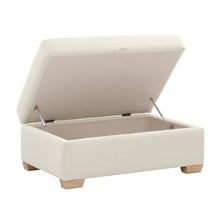 Load image into Gallery viewer, Cailyn Storage Ottoman - Linen