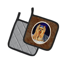 Load image into Gallery viewer, Yorkie  Pair of Pot Holders