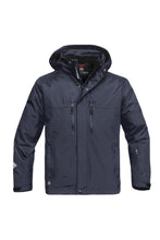 Load image into Gallery viewer, Stormtech Mens Hooded Beaufort 3-in-1 System Jacket (Waterproof &amp; Breathable) (Navy Blue)