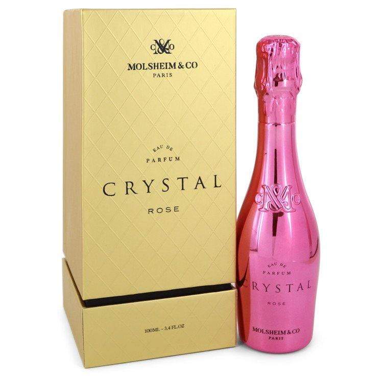 Molsheim Crystal Rose by Molsheim & Co Eau De Parfum Spray 3.4 oz for Women