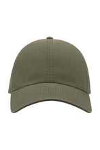 Load image into Gallery viewer, Action 6 Panel Chino Baseball Cap (Pack of 2) - Olive
