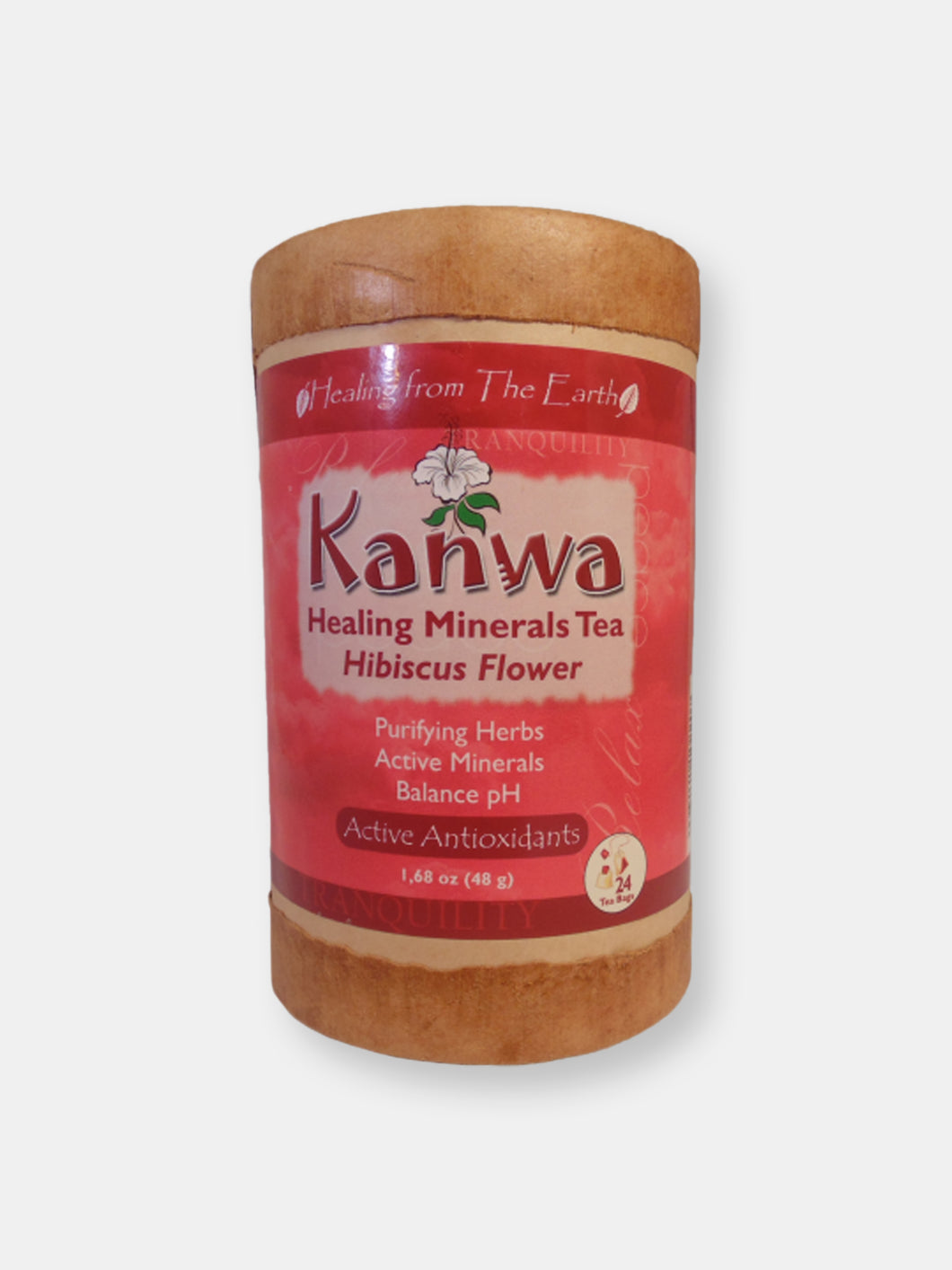 Kanwa Minerals Hibiscus Flower Tea - 24 bags