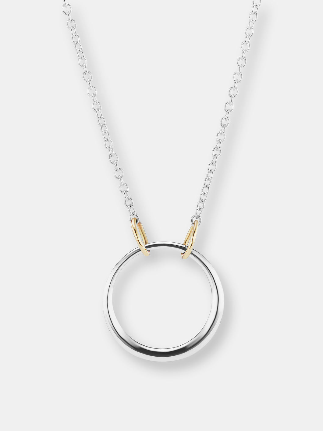 The Silver Petite Loop Necklace