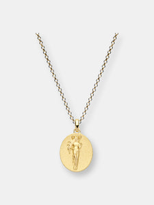14K Gold Vermeil Aries Necklace