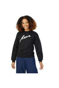 Womens/Ladies Happy Sweatshirt