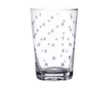 Load image into Gallery viewer, A Set Of Six Crystal Tumblers With Stars Design