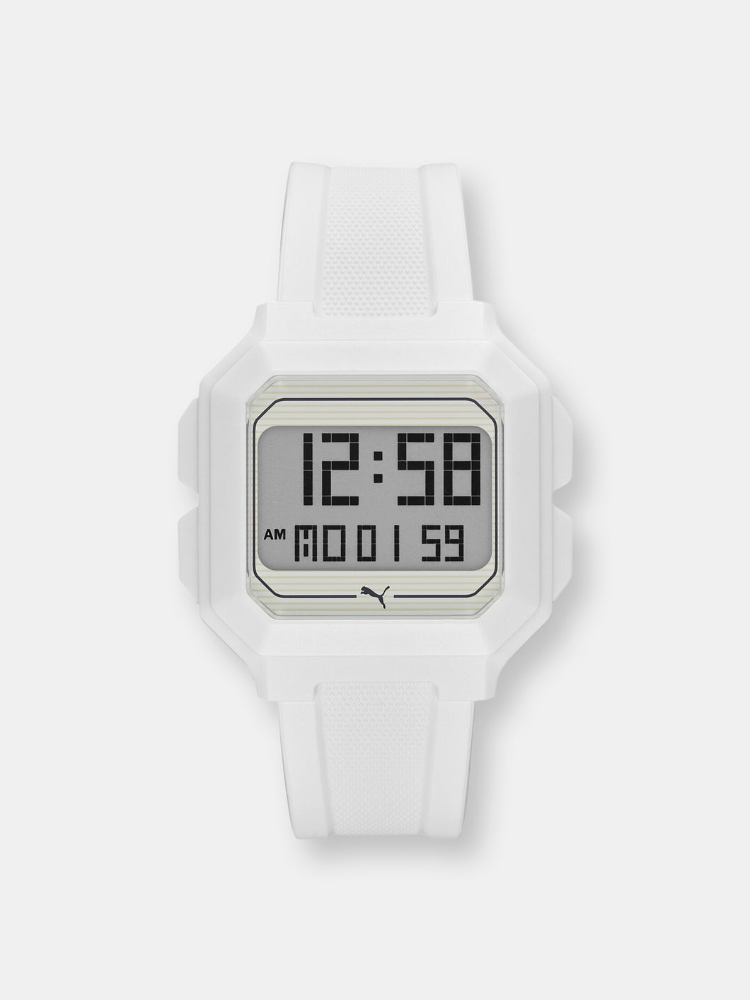 Puma Men's Remix P5018 White Polyurethane Quartz Fashion Watch