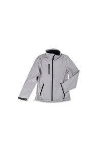 Stedman Womens/Ladies Active Softest Shell Jacket (Dolphin Gray)