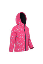 Load image into Gallery viewer, Childrens/Kids Exodus Heart Soft Shell Jacket - Bright Pink