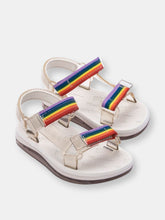 Load image into Gallery viewer, Rainbow Papete &amp; Rider Sandal