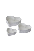 Load image into Gallery viewer, Ceramic Heart Decorative Bowl - Pack Of 3