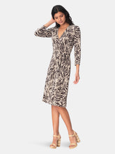 Load image into Gallery viewer, Perfect Wrap Dress in Zebra Safari
