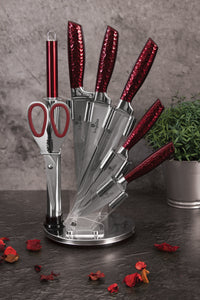 Berlinger Haus 8-Piece Kitchen Knife Set with Acrylic Stand