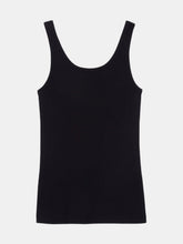 Load image into Gallery viewer, Scoop Neck Tank in Black