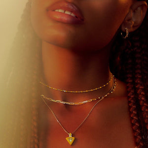 Yellow Aura Necklace