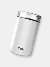 Load image into Gallery viewer, Kaffe Electric Coffee Grinder - 14 Cup (3.5oz) with Cleaning Brush. Easy On/Off - White